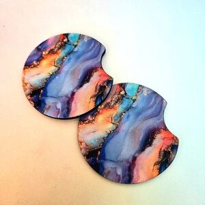 Marbled Car Coaster